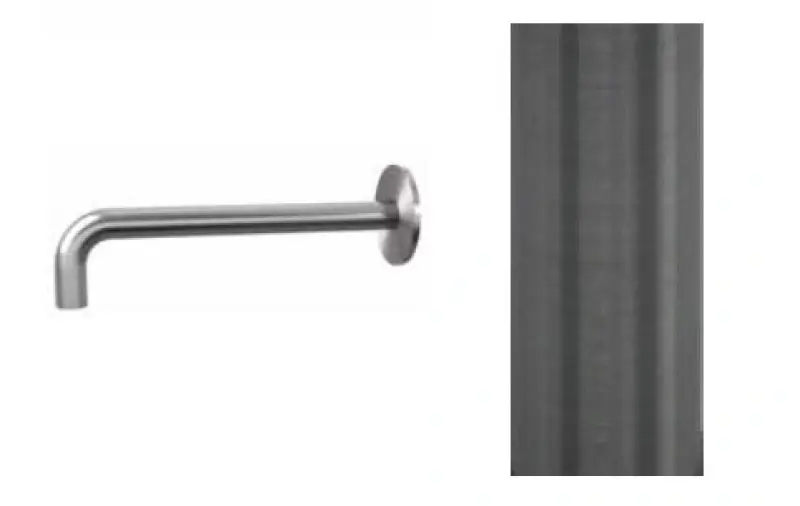 Waterevolution Flow kylpyammeen hana 15 cm Ligh Gold T1671.WG.E