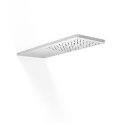 Tres Wall Shower Head 21x55 cm Round Corners Matte White 29990307BM