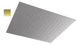 SB Square 316 Sadesuihku upotettu 50x50cm PVD kulta 1208955322