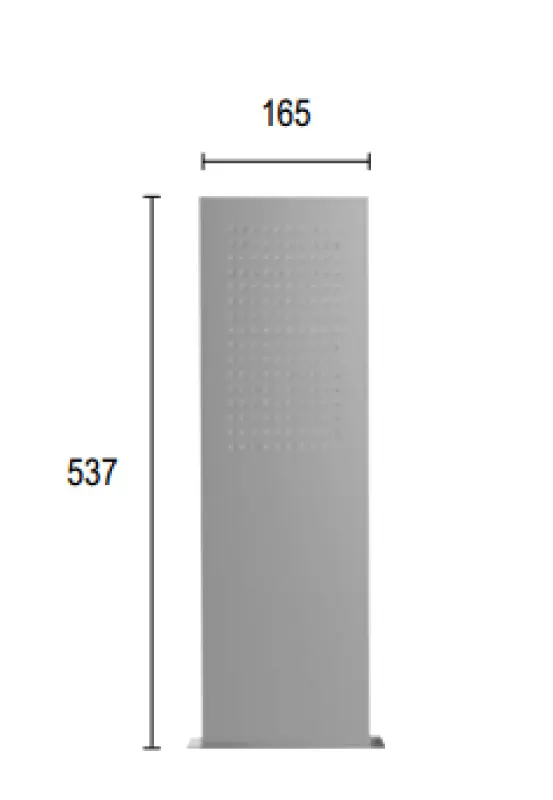 SB Square 316 Sadesuihku seinäkiinnityksellä pääsuihku PVD kupari 1208955333