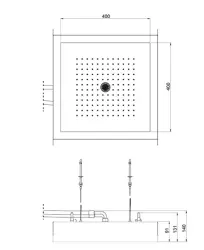 SB Rainbow-suihku kattokiinnityksellä, jossa on valot, täysin ruostumatonta terästä 1208955373