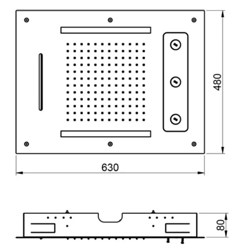 SB Spin Temptation Kromoterapian Sadesuihku sisäänrakennettu matta valkoinen 1208955417