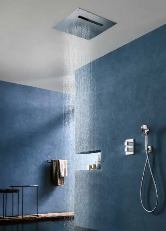 SB Wire Temptation XL Built-in Rain Shower 2-Jet Matte Black 1208955672