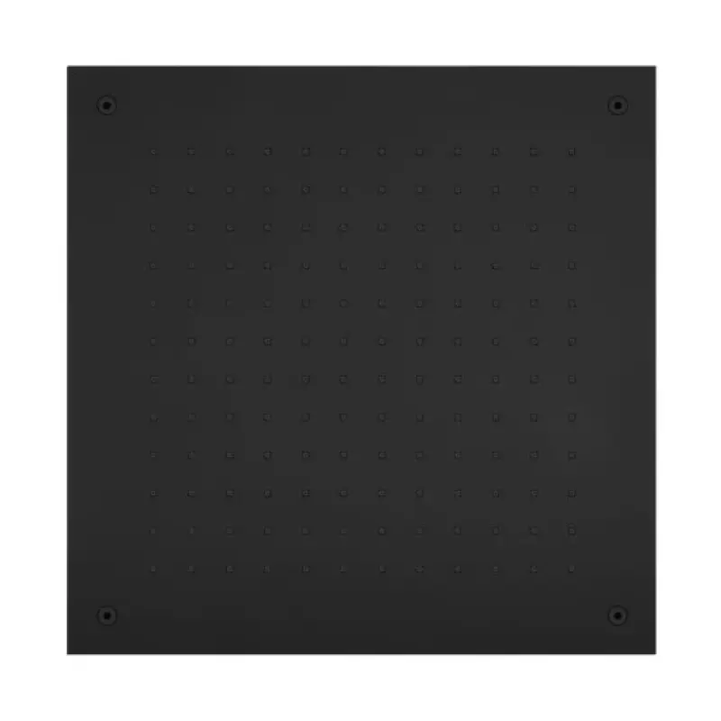 SB Temptation Built-in Square Rain Shower 38x38cm Matte Black 1208955761