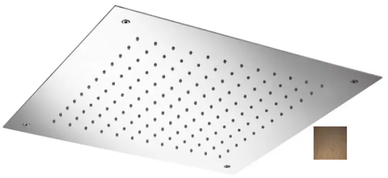 SB Temptation Sadesuihku sisäänrakennettuna neliö 50x50cm PVD Kupari 1208955778