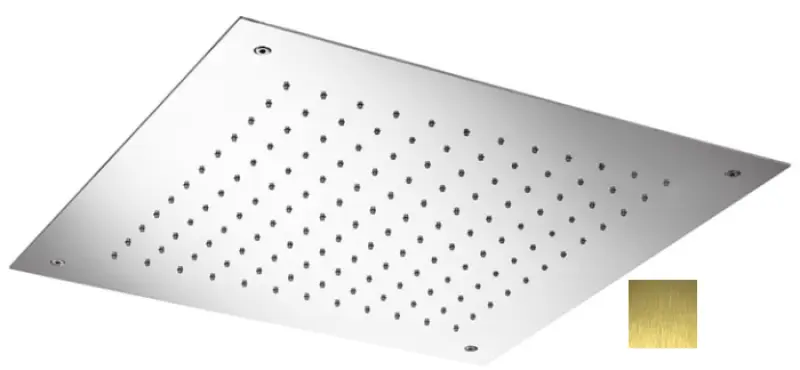 SB Temptation Sadesuihku upotettava neliö 50x50cm PVD Kulta 1208955780