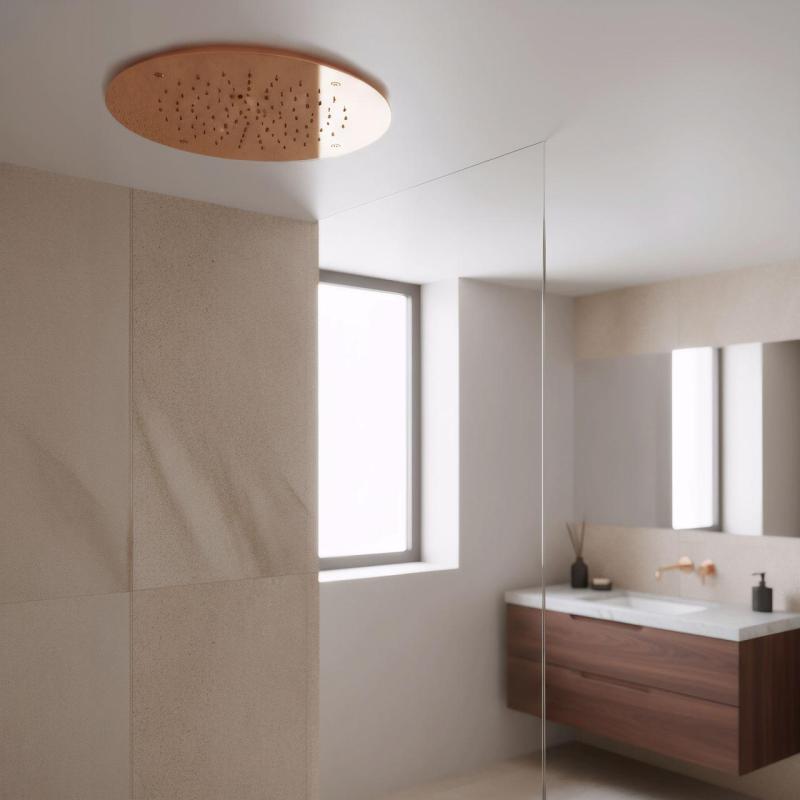 SB Round Temptation Sadesuihku upotettava 50 cm PVD Kupari 1208955808