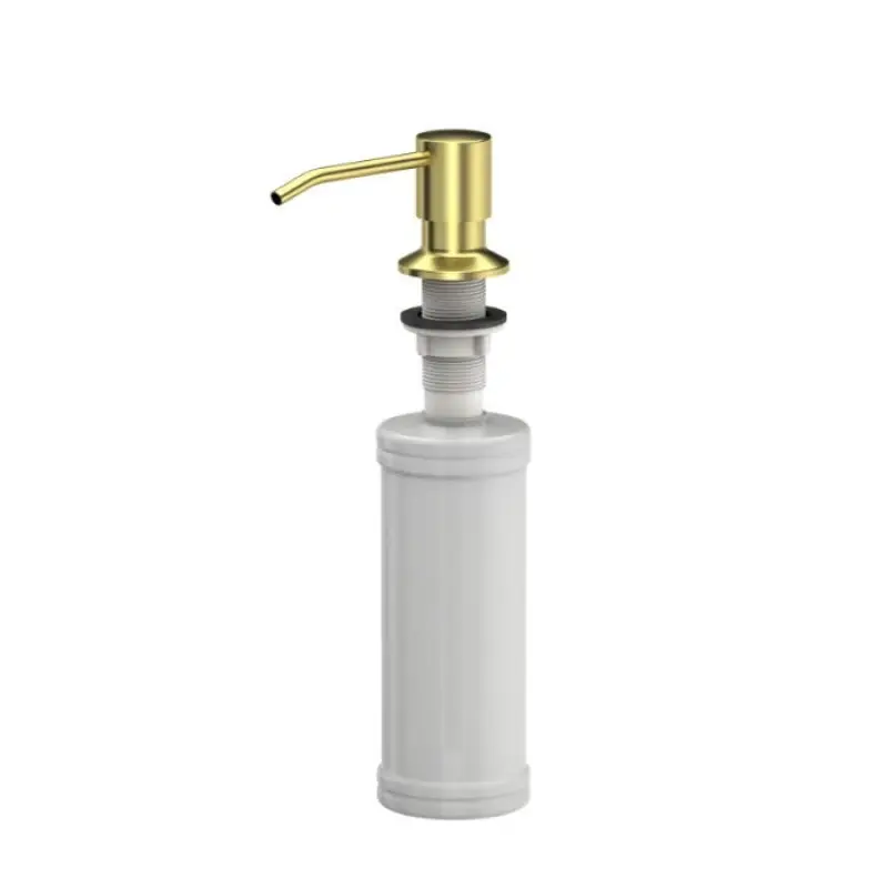 Quadri Manchester Built-In Soap Dispenser PVD Gold Refillable from Above 1208955930