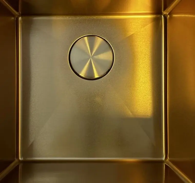 Quadri viemärin kansi, kori-tulpan kansi pvd kultainen kansi viemäriin 11,5 cm 1208956040