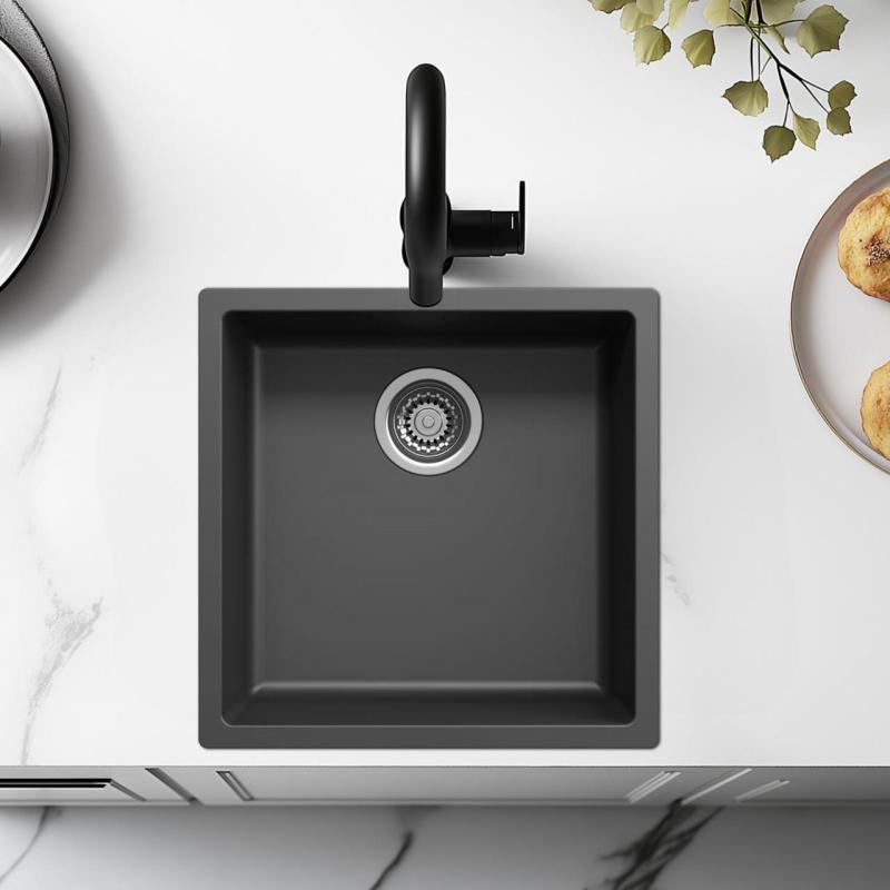 Zwarte spoelbak 40x40cm onderbouw opbouw en vlakbouw met rvs plug 1208956390

Musta 40x40 cm upotettava, päälle asennettava ja tasoon upotettava pesuallas ruostumattomalla terästulpalla 12089