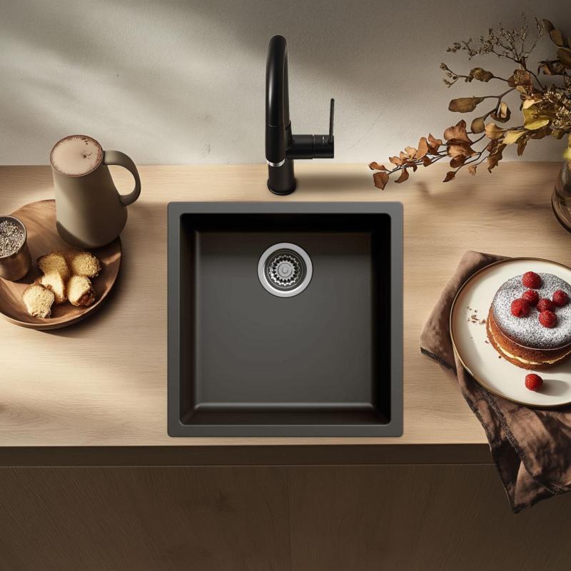 Zwarte spoelbak 40x40cm onderbouw opbouw en vlakbouw met rvs plug 1208956390

Musta 40x40 cm upotettava, päälle asennettava ja tasoon upotettava pesuallas ruostumattomalla terästulpalla 12089