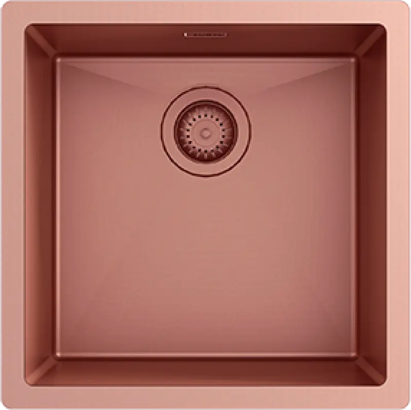 Ausmann Turt kuparinen tiskiallas PVD NANO Copper 40x40 alakiinnitys, tasokiinnitys ja päällikiinnitys 1208956945