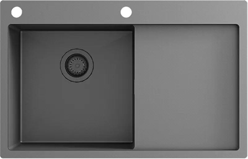 Ausmann Turt pyssymetallinen pesuallas valumisalueella oikealla 780x500mm päälle- ja tasoasennus 1208956953