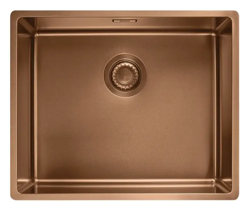 Franke Mythos Masterpiece BXM 210.50 PVD Copper Sink 500x410mm Flush Mount and Undermount 127.0674.363