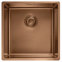 Franke Mythos Masterpiece BXM 210.40 PVD Kupari Pesuallas 400x410mm Tasoon Upotettava ja Alapuolelle Asennettava 127.0674.583