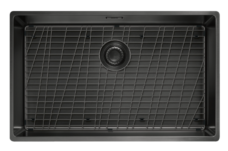 Franke Mythos Masterpiece BXM 210.68 iso gun metal -allas PVD antrasiitti 685x410mm taso- ja alapohjarakennus 127.0674.440