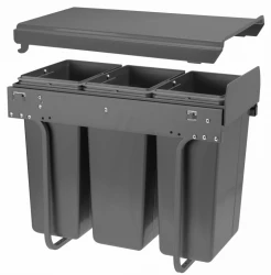 Garbi Sorter S-30-3 inbouwafvalsyteemi, jossa on 3 roskakoria, 10 litraa 1208957362