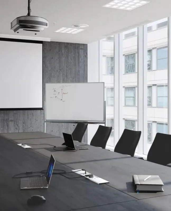 Indux Slide max built-in kitchen socket in worktop with USB-A, HDMI, RJ45, and USB-C, matte black color 1208957430