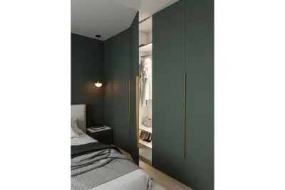Decor Abies messinki kultainen riippuvalaisin, jossa on metallinen pyöreä kattokupu 3558