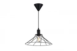 Decor Tilia musta moderni koristeellinen lankariippuvalaisin 7849