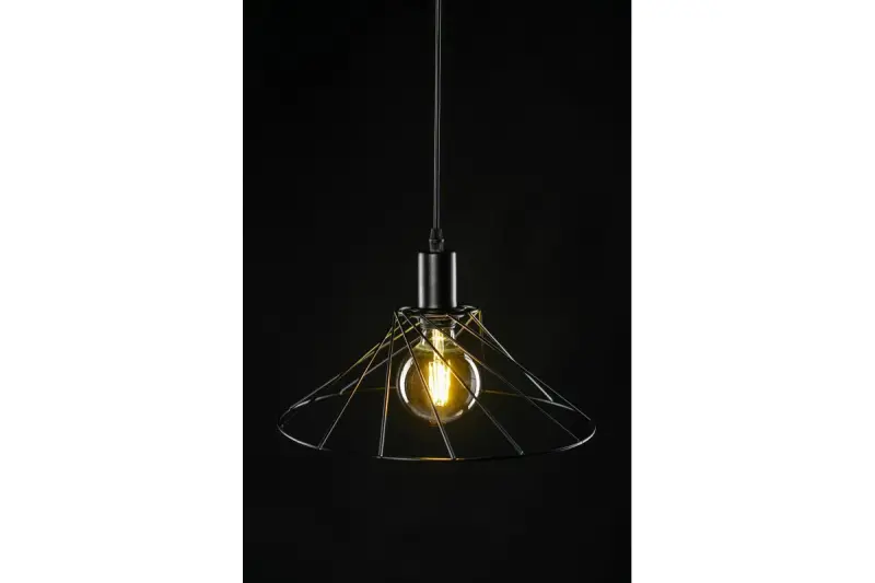 Decor Tilia black modern decorative wire pendant lamp 7849