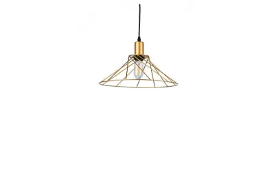 Decor Tilia moderni kultainen koristeellinen lankariippuvalaisin 7863