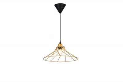 Decor Tilia moderni kultainen koristeellinen lankariippuvalaisin 7863