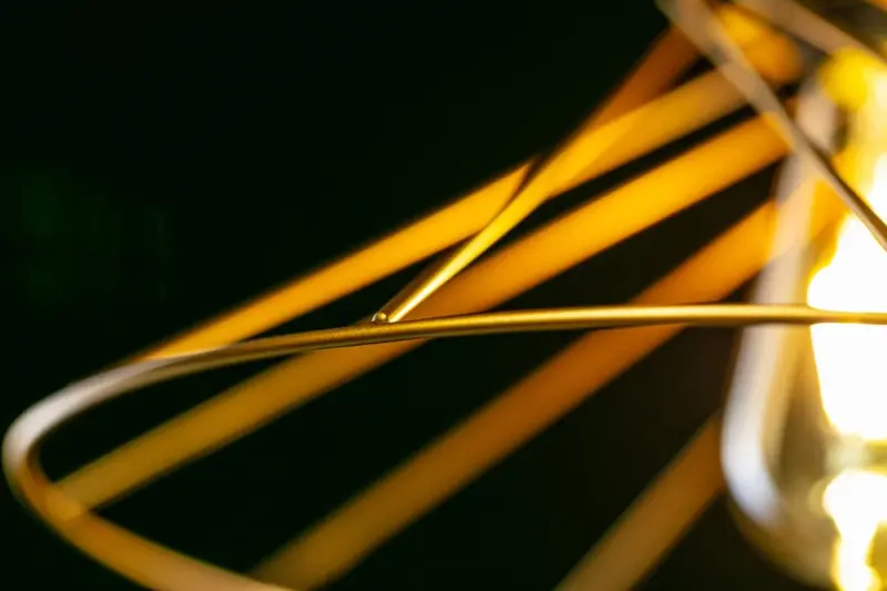 Decor Tilia modern gold decorative wire pendant lamp 7863