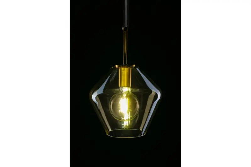 Decor Lime 332 high modern amber pendant lamp 7887