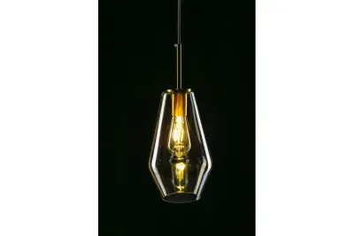 Décor Lime 397 mm korkea moderni meripihkanvärinen riippuvalaisin 7900