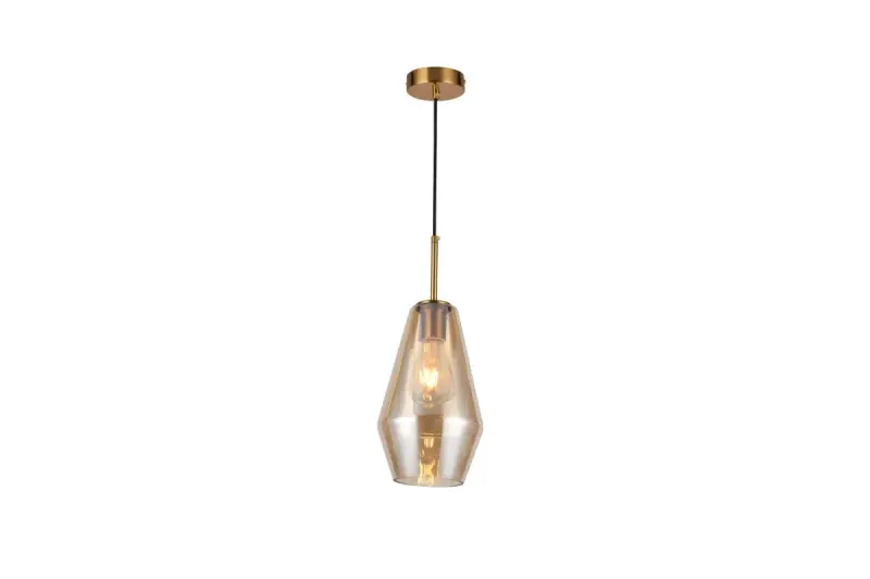 Decor Lime 397 mm high modern amber pendant lamp 7900