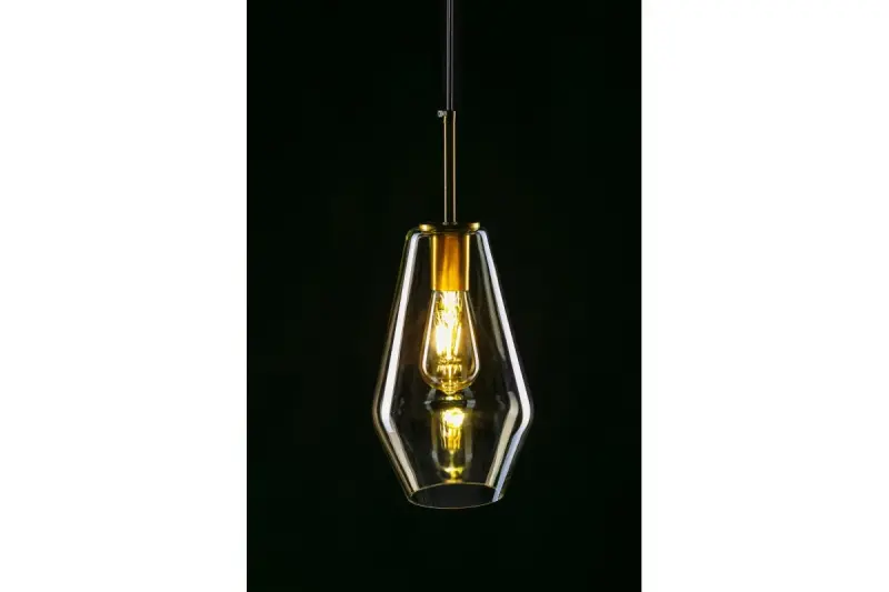 Decor Lime 397 mm high modern amber pendant lamp 7900