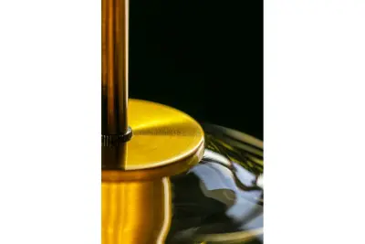 Decoreer Lime 339 mm hoge moderne amberkleurige hanglamp 7924