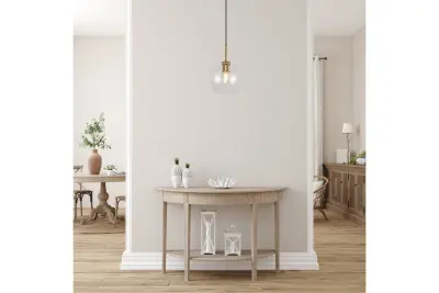Decor Giglas pallomuotoinen lasinen riippuvalaisin 8013