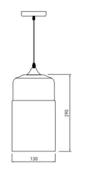 Decor Lender moderne hanglamp van metaal en glas breedte 130 mm 9300

Décor Lender moderni riippuvalaisin metallista ja lasista, leveys 130 mm 9300