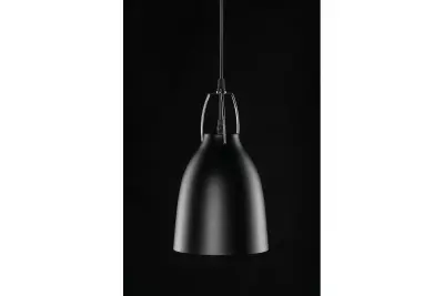 Decor Orient kartiometallinen riippuvalaisin musta, kontrastinen valkoinen sisäpuoli 4475