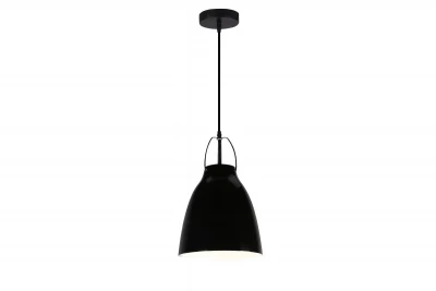 Decor Orient kartiometallinen riippuvalaisin musta, kontrastinen valkoinen sisäpuoli 4475