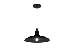 Decoreer Horizon matzwarte industriële hanglamp 4512