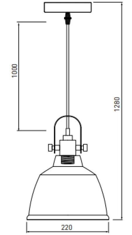 Decoreer Zenit metalen koepelvormige beige hanglamp met metallic afwerking 4871