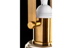 Decoreer Zenit metalen koepelvormige grijze hanglamp met metallic afwerking 4895