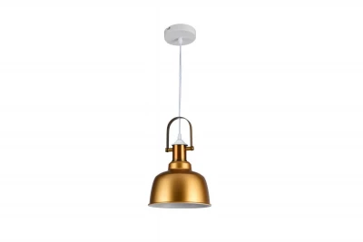 Decor Zenit metallinen kupolinmuotoinen kultainen riippuvalaisin metallipinnoitteella 4925
