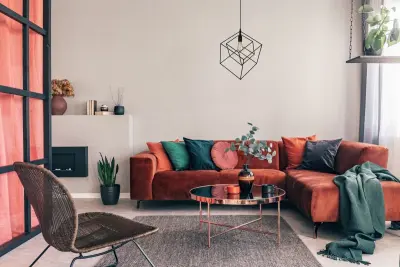 Decor Rosa musta geometrinen riippuvalaisin, joka koostuu kahdesta mustasta kuutiosta 3437.