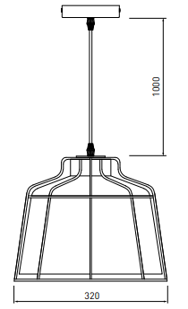 Decor Goa vihreä kattovalaisin koristeellisella kultakehyksellä 3499 - Productafbeelding 2