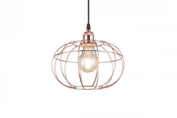 Decor Viela lankamainen riippuvalaisin pallonmuotoinen kupari halkaisija 27,5 cm 7047