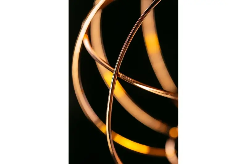 Decor Viela wire copper spherical pendant lamp, diameter 27.5 cm 7047