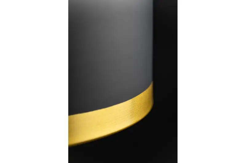 Decore Goldi musta kullanvärinen moderni riippuvalaisin halkaisija 30 cm 4090