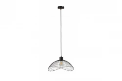 Deco Reto vintage musta lankariippuvalaisin, halkaisija 50 cm, 4151