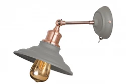 Decor Loret verstelbare grijze wandlamp met schakelaar 20 cm doorsnee 8229

---

Decor Loret säädettävä harmaa seinävalaisin kytkimellä, halkaisija 20 cm, 8229