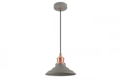 Decor Loret ajaton harmaa riippuvalaisin 20,5 cm halkaisija 8854