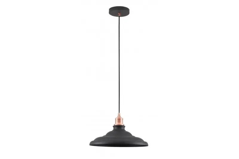 Decor Loret timeless black pendant lamp 34.8 cm diameter 9721